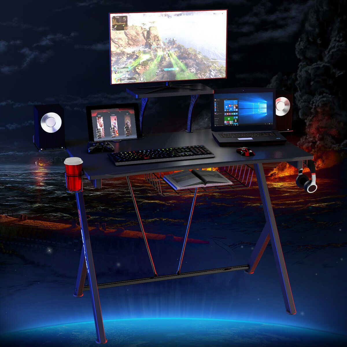 Computer Desk PC Gaming Table